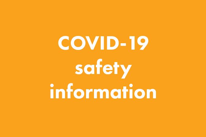 Covid-19 safety information button